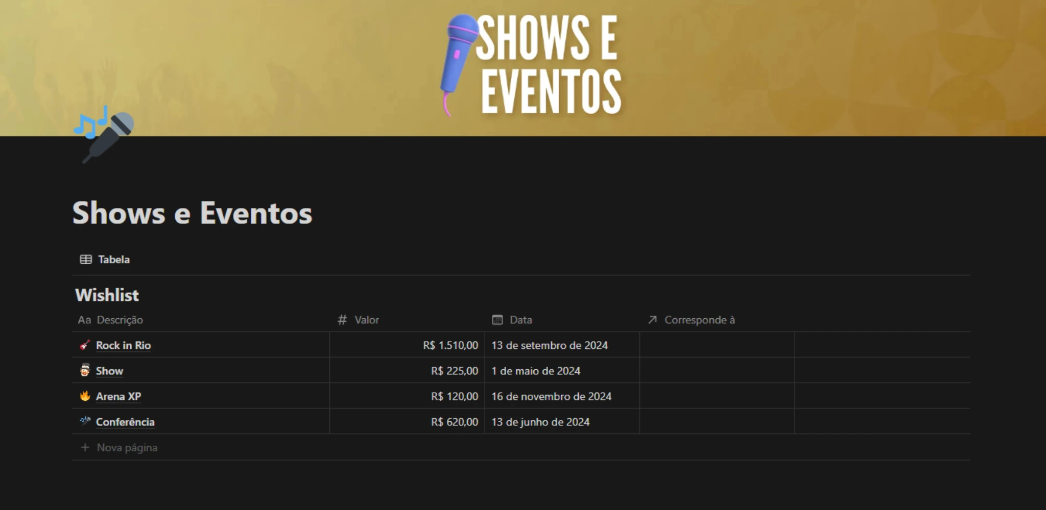 SHOWS E EVENTOS